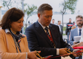 Открытие павильона "Туризм.РФ" на VII Восточном экономическом форуме во Владивостоке